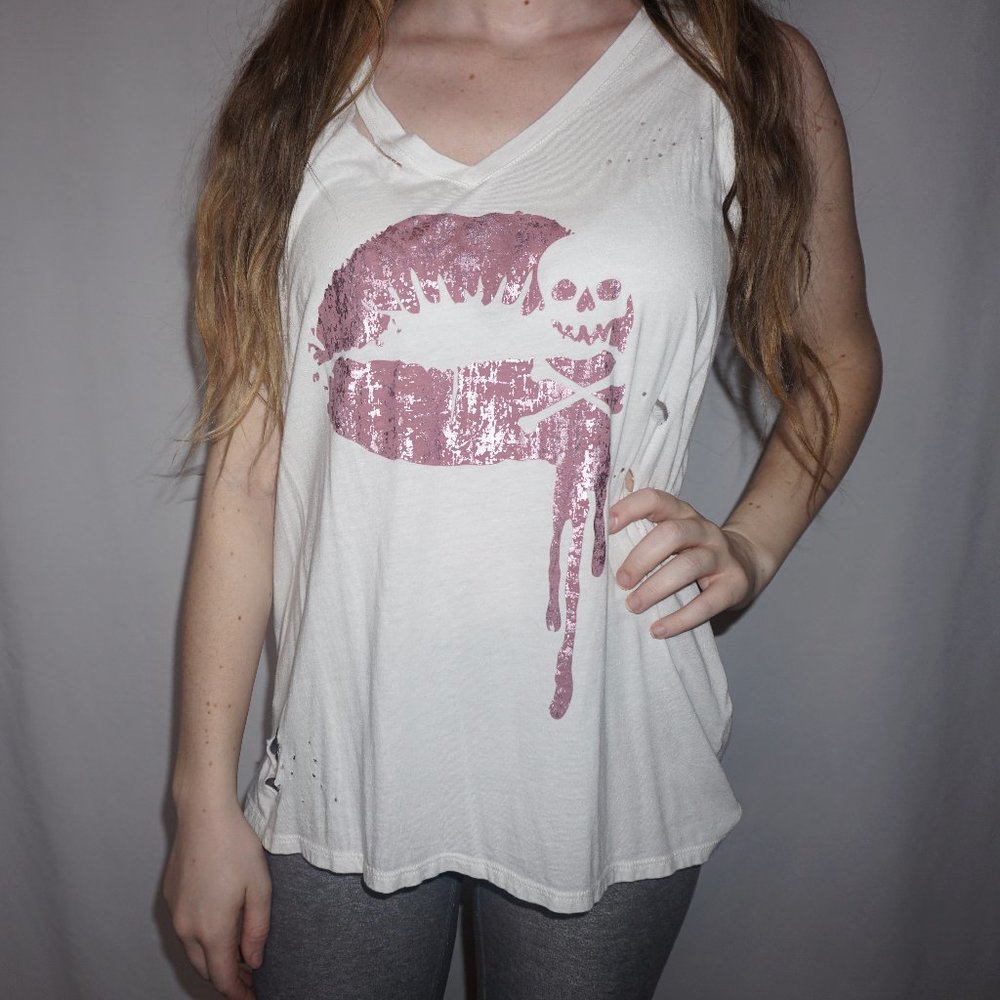 Distressed True Religion Bro Tank